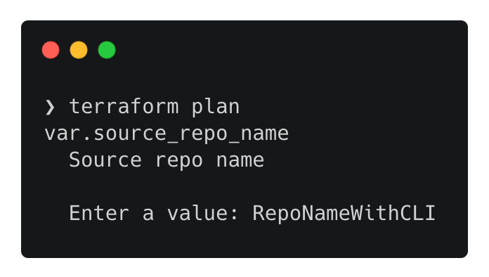 terraform plan